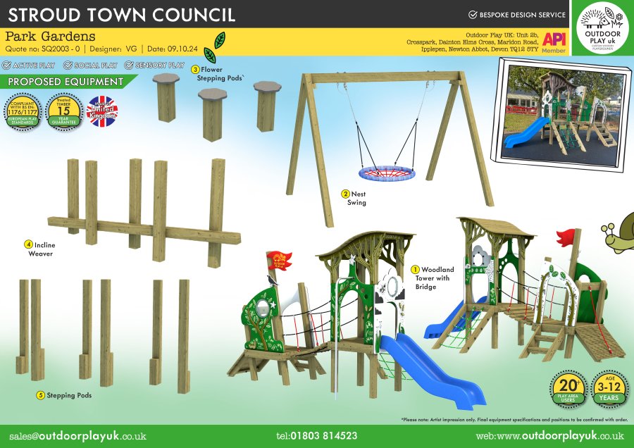 Outdoor Play Park Gardens Presentation